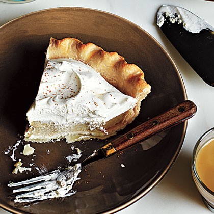 Chai cream pie
