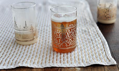 Chai iced coconut tea