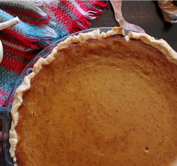 Chai pumpkin pie
