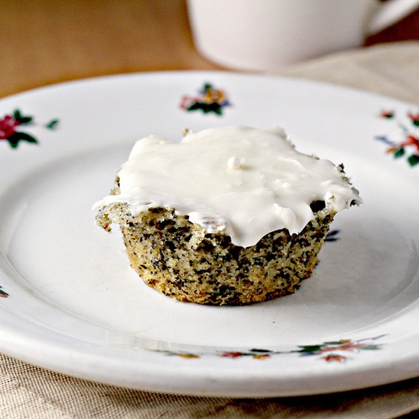 Chai-spiced cupcakes with honey frosting