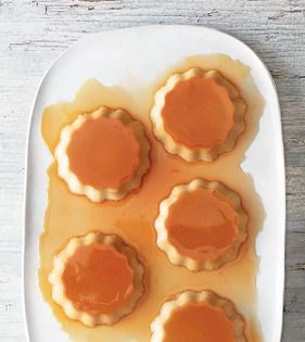 Chai-spiced flan