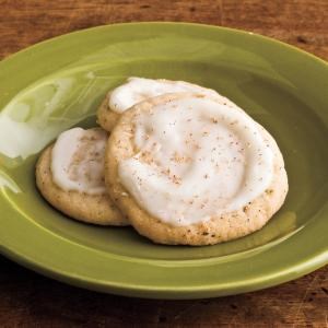 Chai tea eggnog cookies