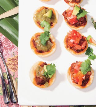 Chalupas with chorizo