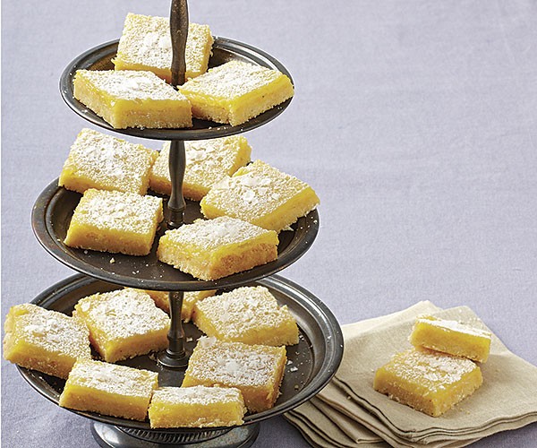 Chamomile lemon bars