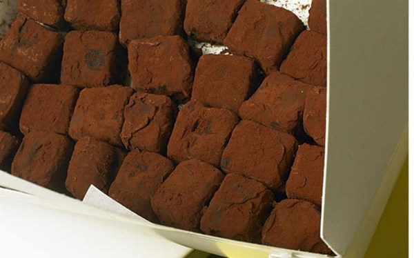 Champagne chocolates