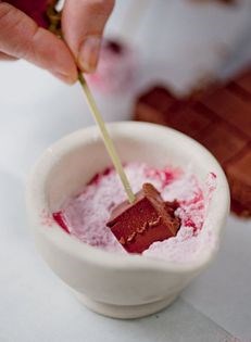 Champagne truffles