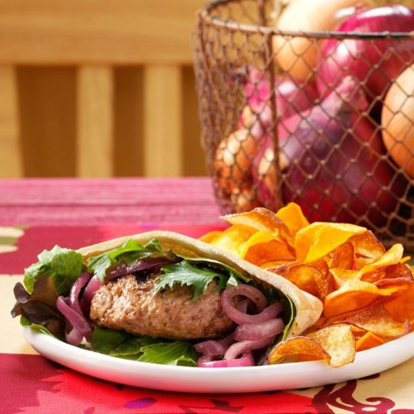 Champion lamb burgers 