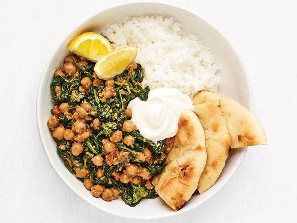 Chana saag 