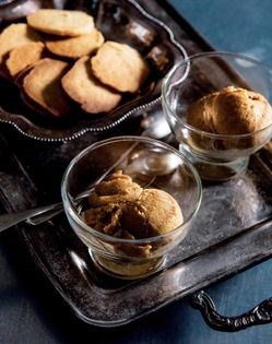 Chanterelle frozen custard [Marissa Biswabic]