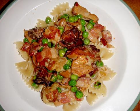 Chanterelle pasta