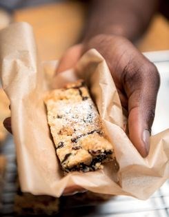 Chanterelle shortbread [Jane B. Mason]