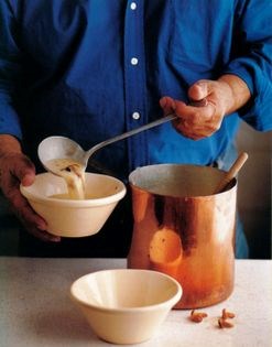 Chanterelle soup (Schwammerlsuppe)