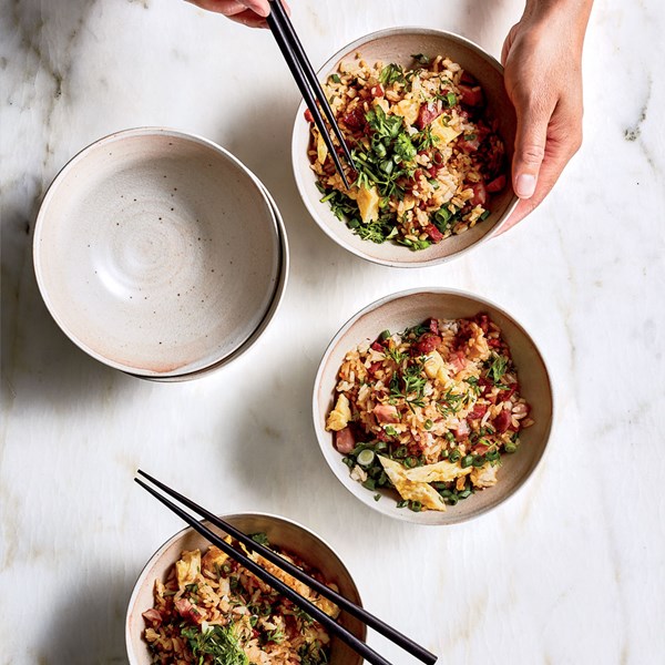 Charcuterie fried rice
