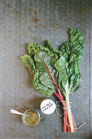 Chard & walnut pesto