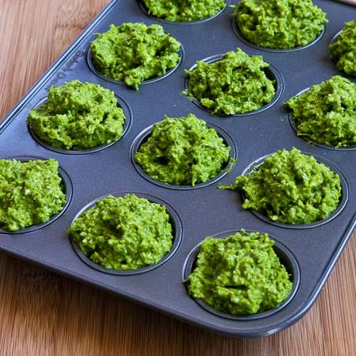 Chard and garlic scape pesto
