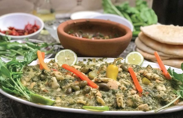 Chard and lentils (Saliq u adas)