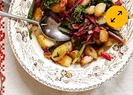 Chard and potatoes (Blitva)