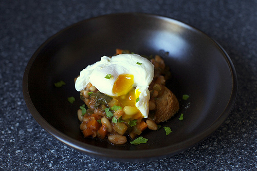 Chard and white bean stew