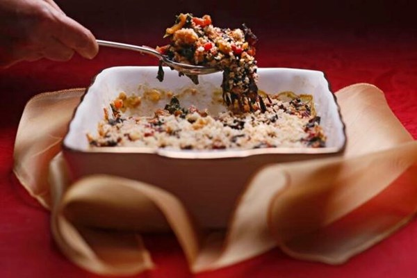 Chard gratin
