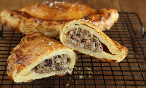 Chardonnay & verjuice pork pasties