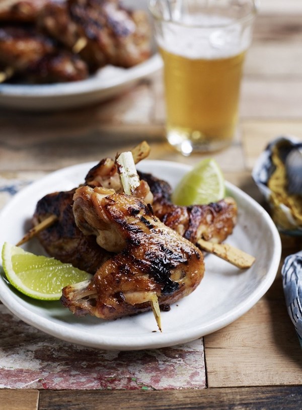 Chargrilled chicken wings