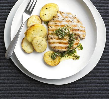 Chargrilled chicken with mojo sauce