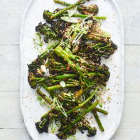 Chargrilled tenderstem broccoli with sesame