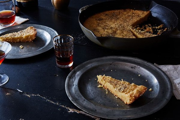 Charlotte Druckman's cacio e pepe shortbread