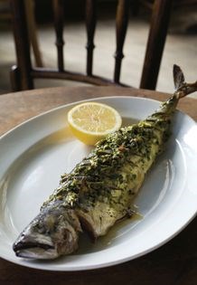 Charmoula mackerel