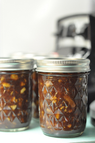 Charoses-inspired jam for Passover