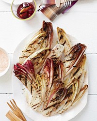 Charred and smoky Belgian endive