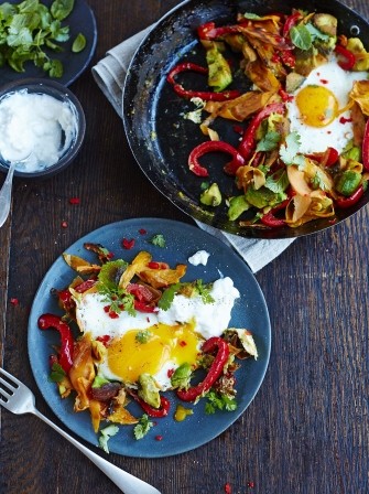 Charred avo & eggs