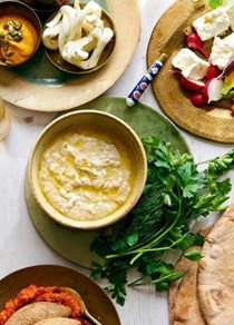 Charred baba ghanoush