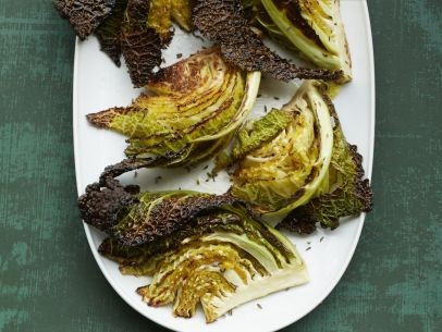 Charred caraway cabbage