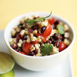 Charred corn salad