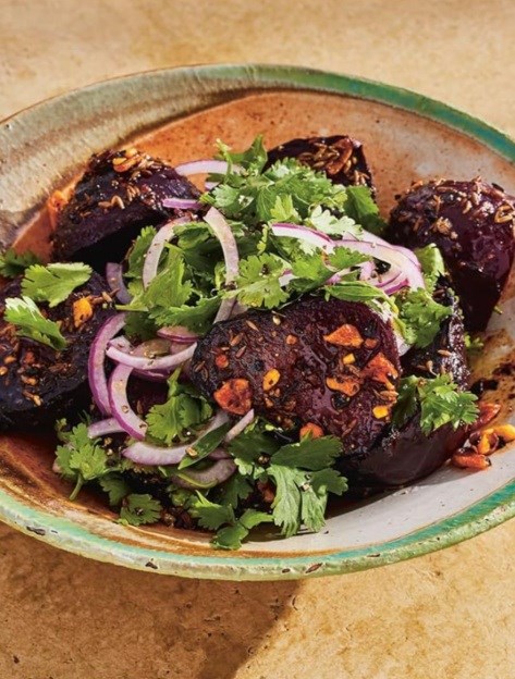 Charred cumin beets
