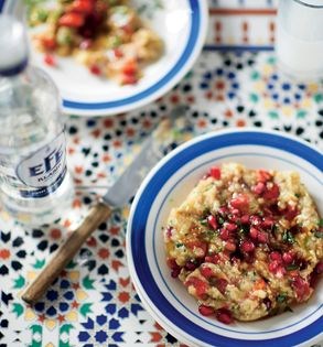 Charred eggplant salad (Patlican salata)