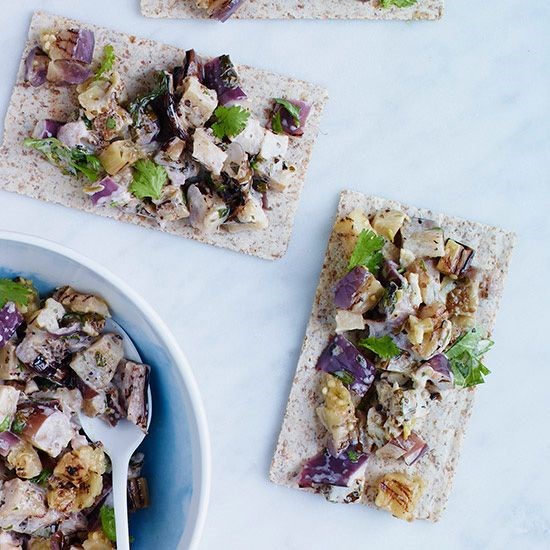 Charred eggplant spread