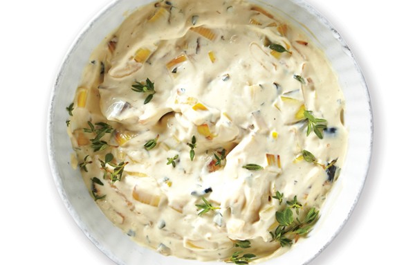 Charred onion dip