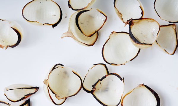 Charred onion petals
