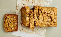 Charred parsnip and Jerusalem artichoke bread