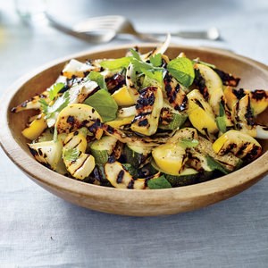 Charred squash salad