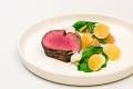 Chateaubriand with beef and oyster pie and winter vegetables