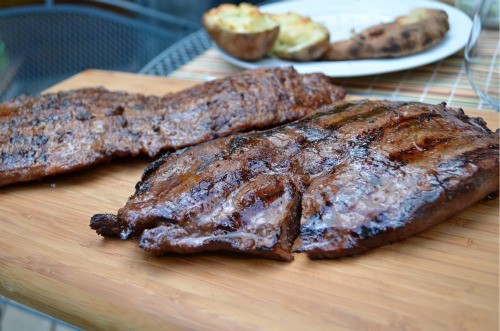 Cheap (and delicious!) steaks on the grill