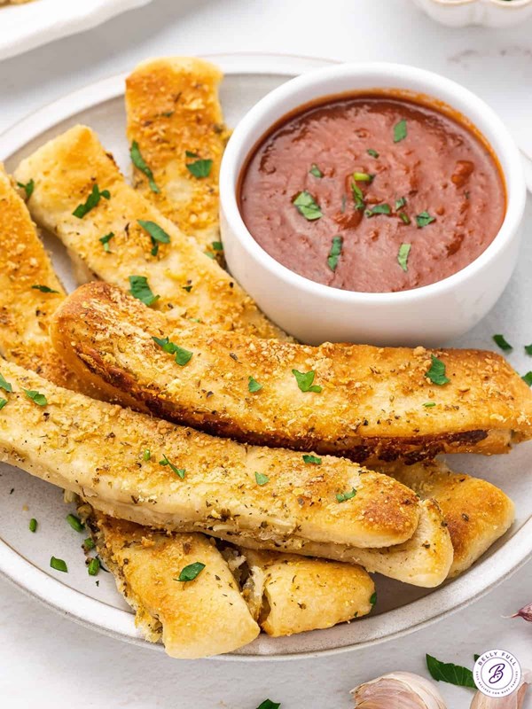 Cheater skillet breadsticks