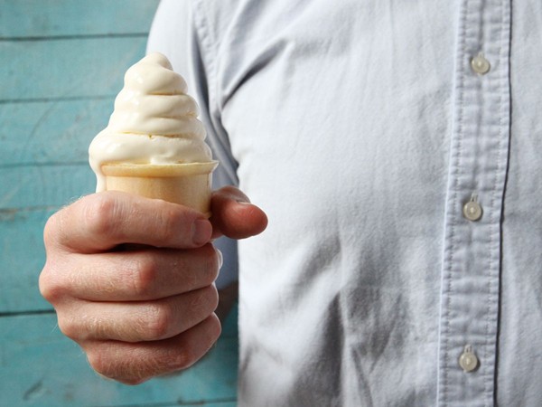 Cheater soft-serve ice cream [John T. Edge]