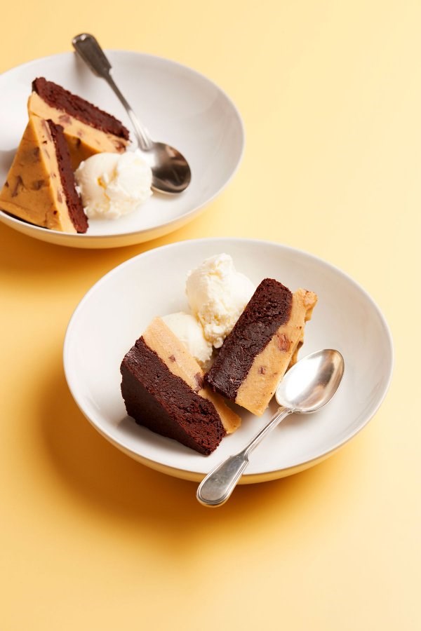 "Cheating on brownies with cookies" brownies