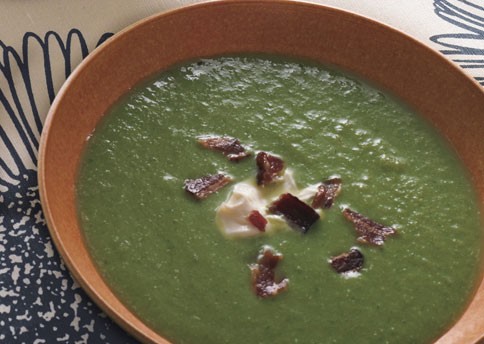 Cheating-on-winter pea soup