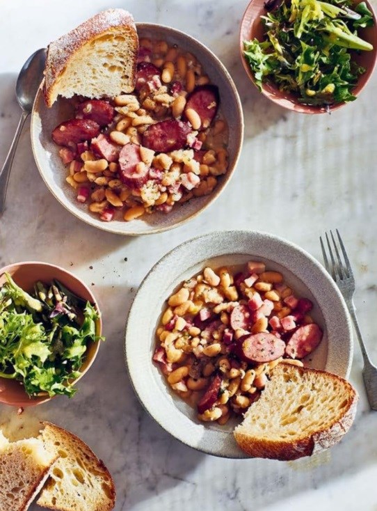 Cheat's cassoulet