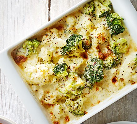 Cheat's cauli 'n' broc cheese